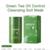 maska-za-lice-elamei-okshop-1.jpg Green mask za lice stik, prikaz pakovanja sa zelenim čajem za dubinsko čišćenje kože.
