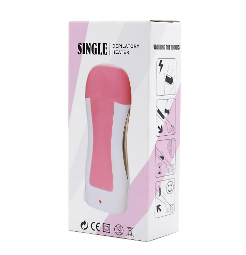 Slika prikazuje roll-on depilator sa voskom za efikasno uklanjanje dlačica.