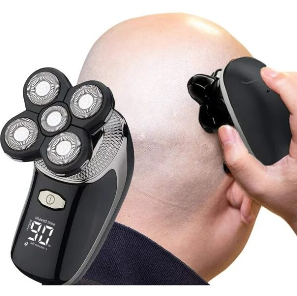 univerzalni-brijac-okshop-9.jpg Slika univerzalnog brijaca sa 5 glava pogodnog za celo telo i USB punjenje.