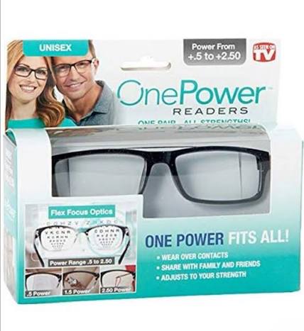 Naočare sa fleksibilnim fokusom one power readers 1+1 gratis